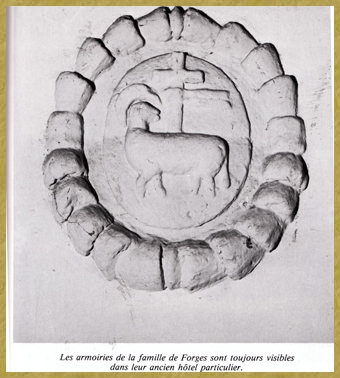 Armoiries de la Famille de Forges -